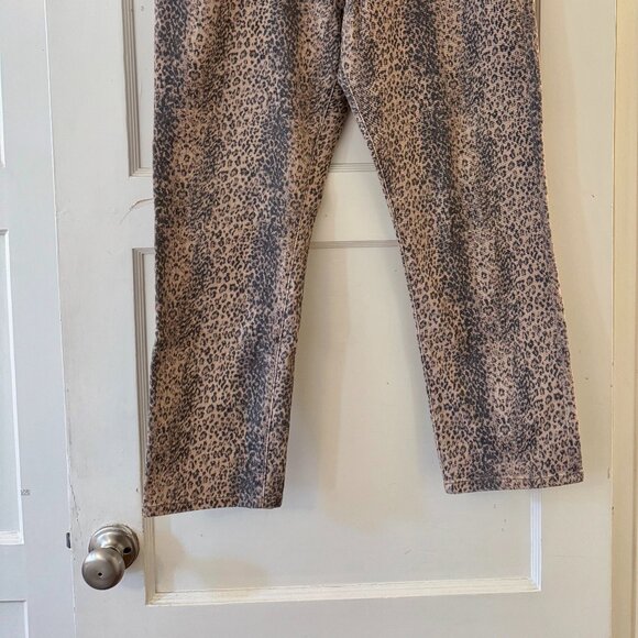 Dear John Snow Leopard Blair Slim Straight Jeans size 31 (12) - Picture 3 of 9